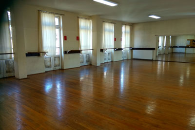 Salle de danse du gymnase Saint-Sernin